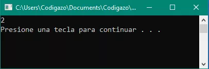 Código para obtener la cantidad de elementos dentro de un arreglo