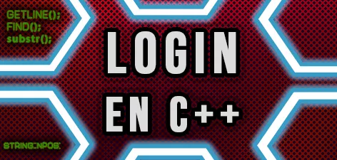 Como crear un login de usuario y contraseña en C++