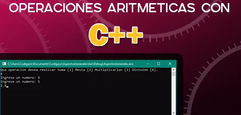 Operaciones artimeticas en C++